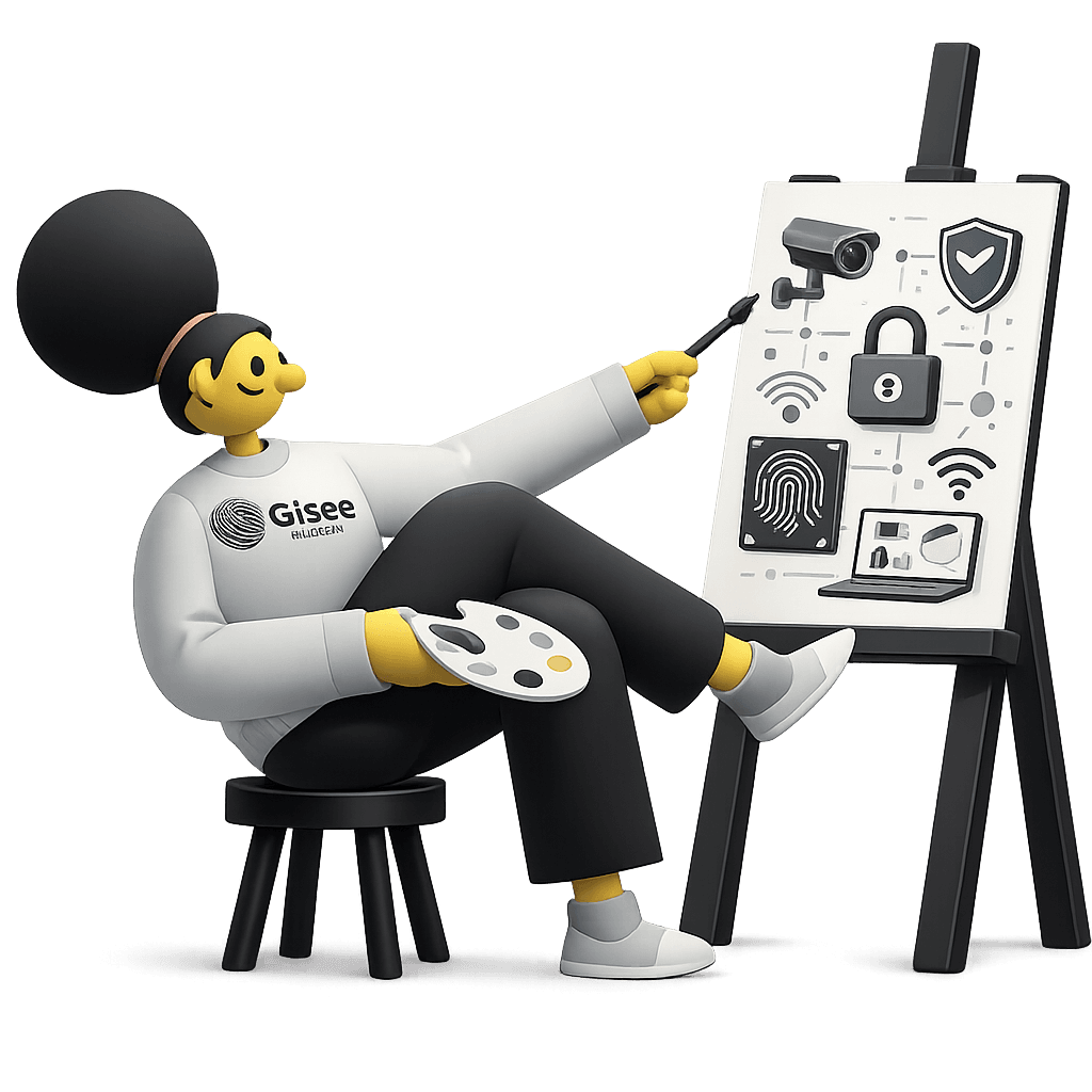 Gisee Infotech technology and systems illustration